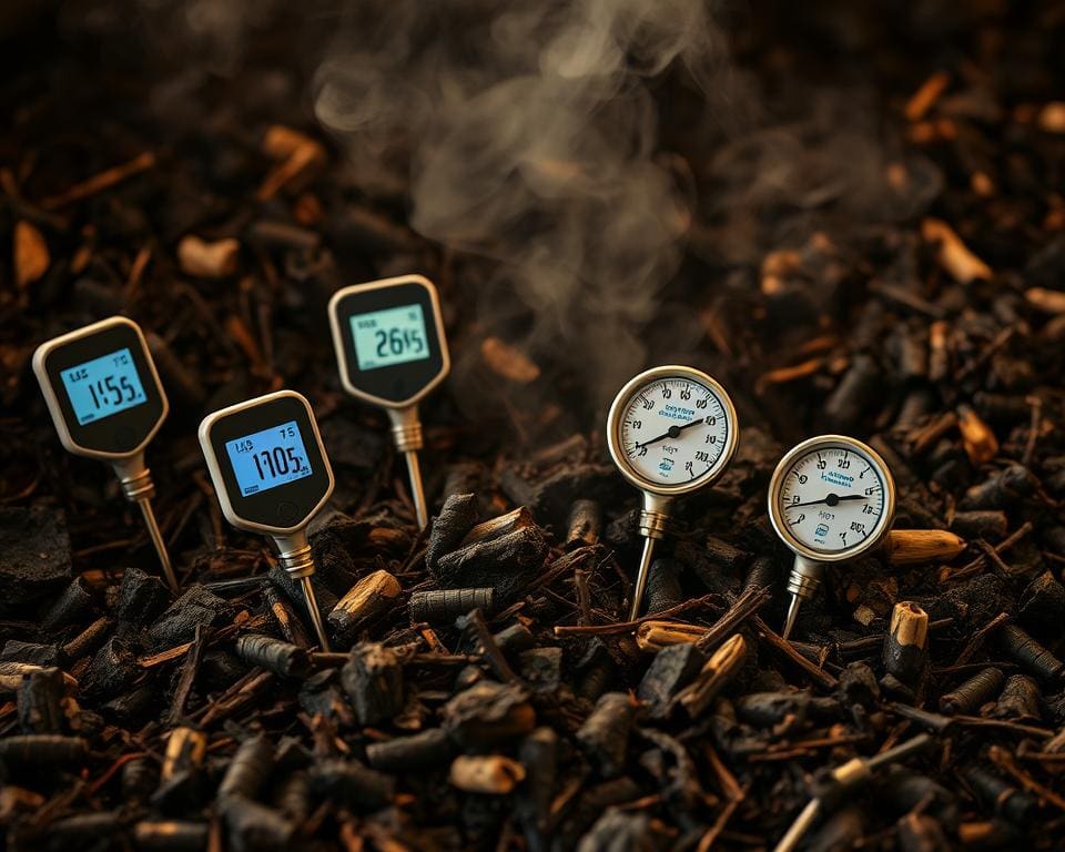 compost temperature tracking methods