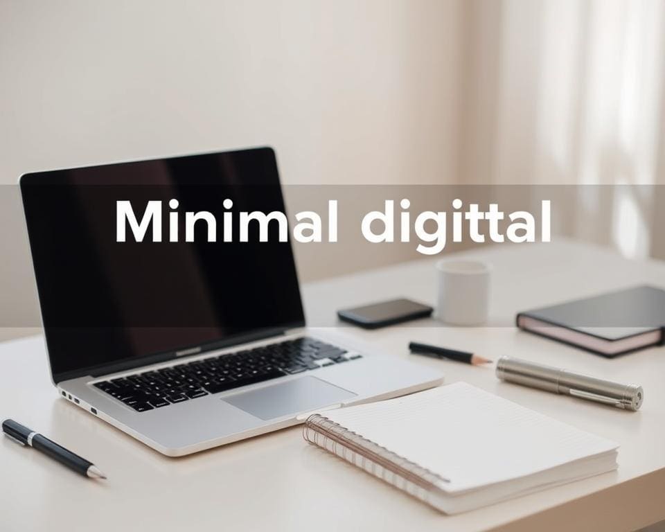 minimal digital planning