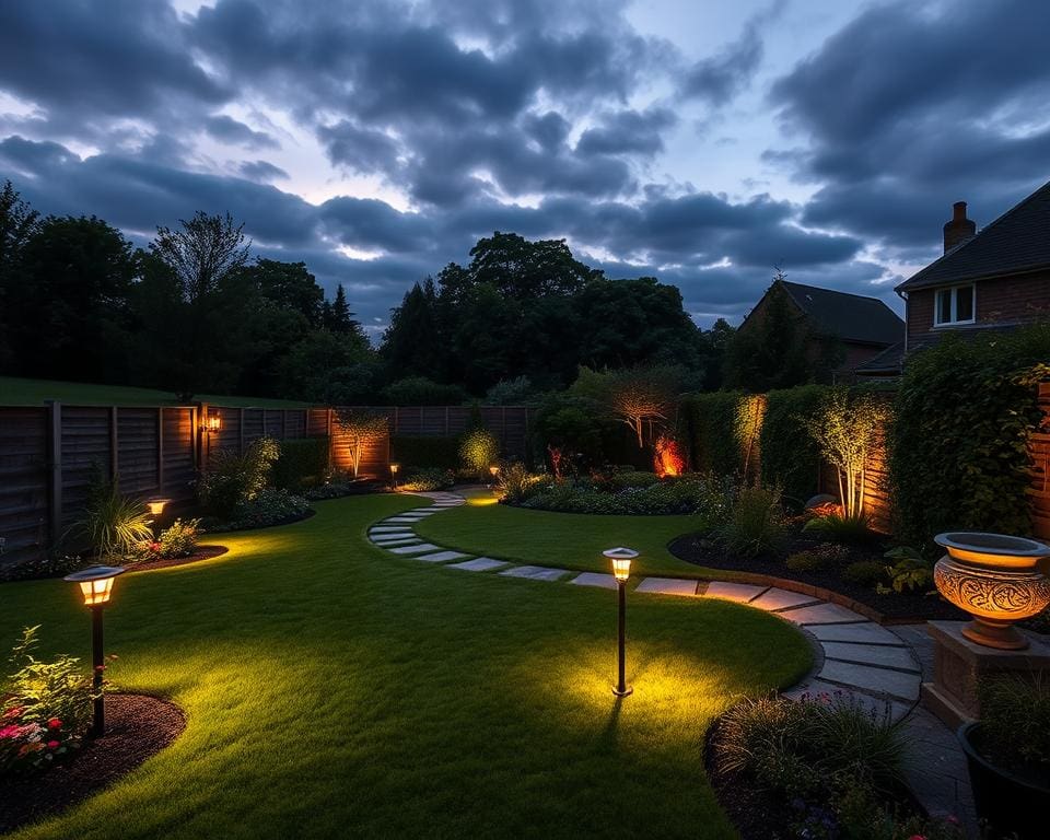Can you automate garden lighting in the UK climate?