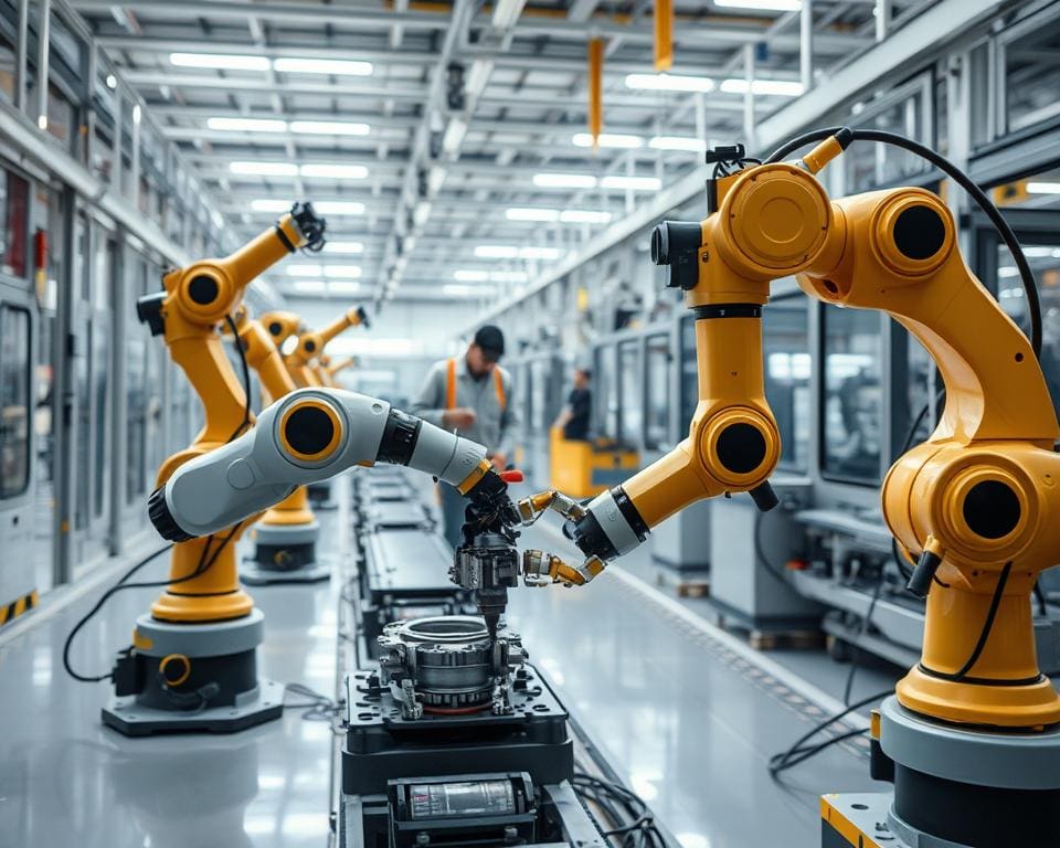 How does robotics improve workplace safety?