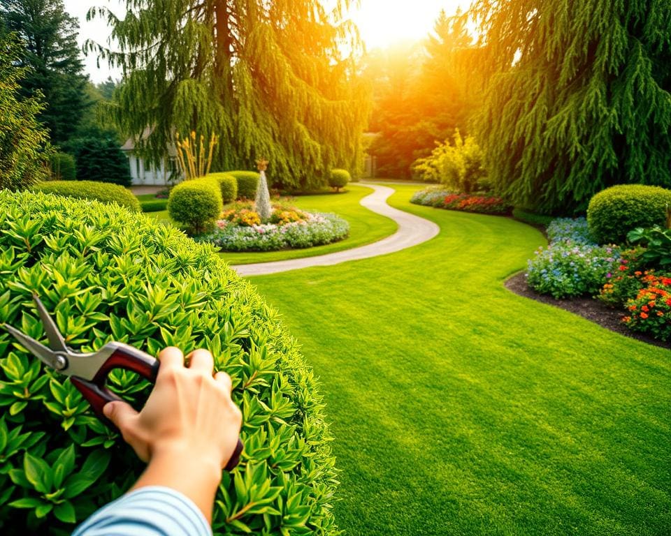 Beautiful view of Maintain A Garden