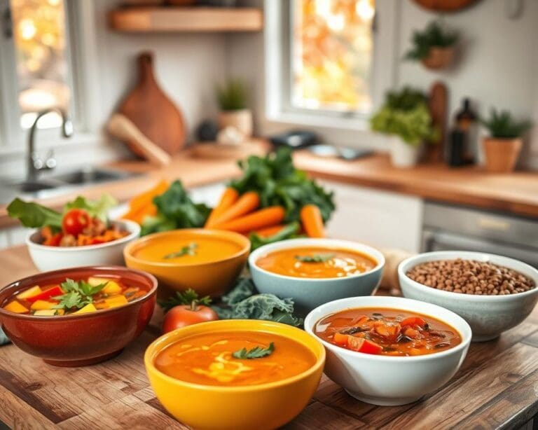 How do healthy soups fit any season?