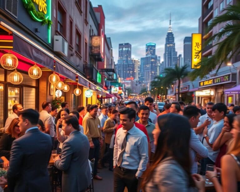 How does nightlife culture shape urban lifestyles?