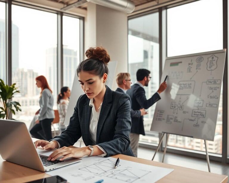 How do technical professions support industry growth?