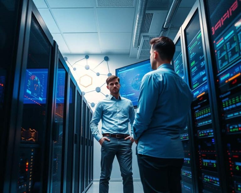 How does hardware monitoring prevent downtime?
