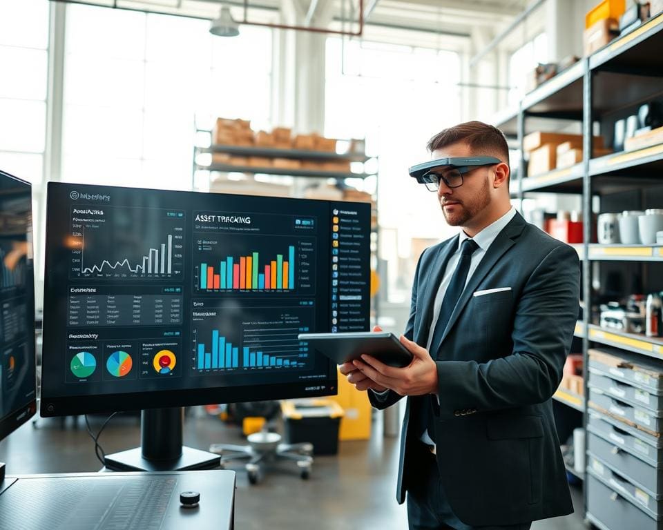 What tools help manage industrial assets?