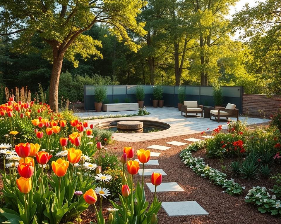 How can a landscape designer transform outdoor spaces?