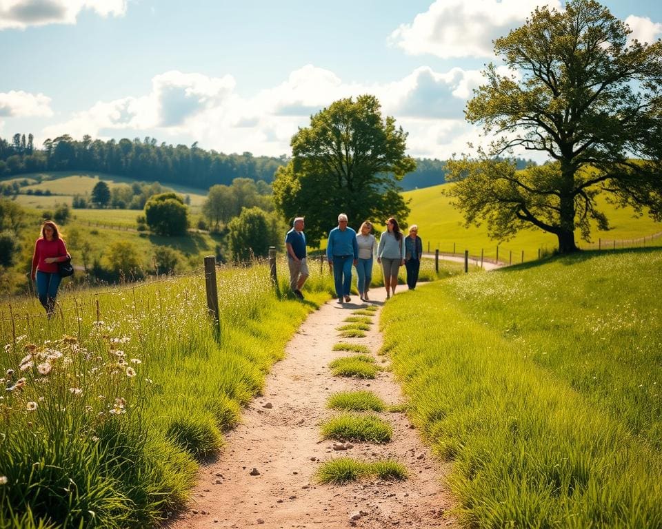 How can outdoor walks improve mental clarity?