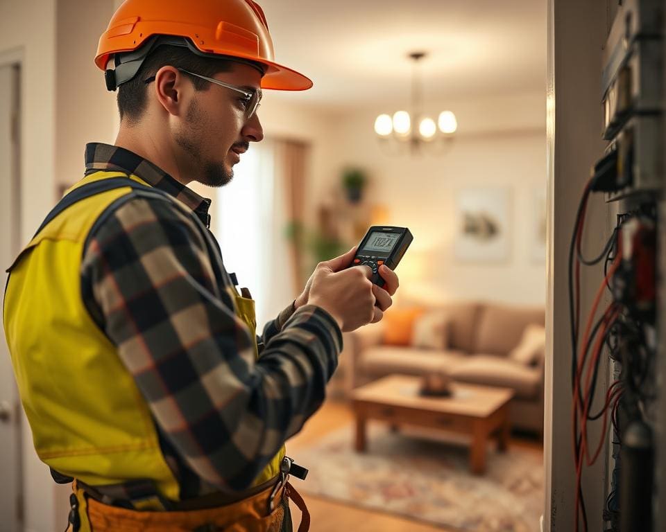 Why is a qualified electrician essential for home safety?