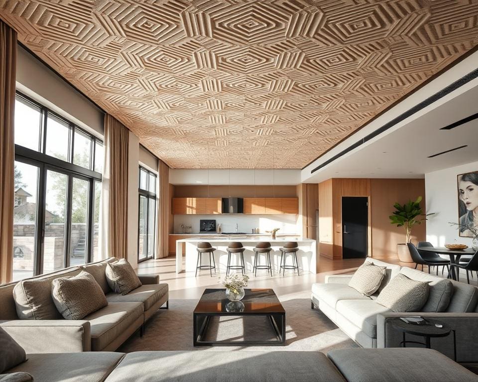Why is acoustic design important in open homes?
