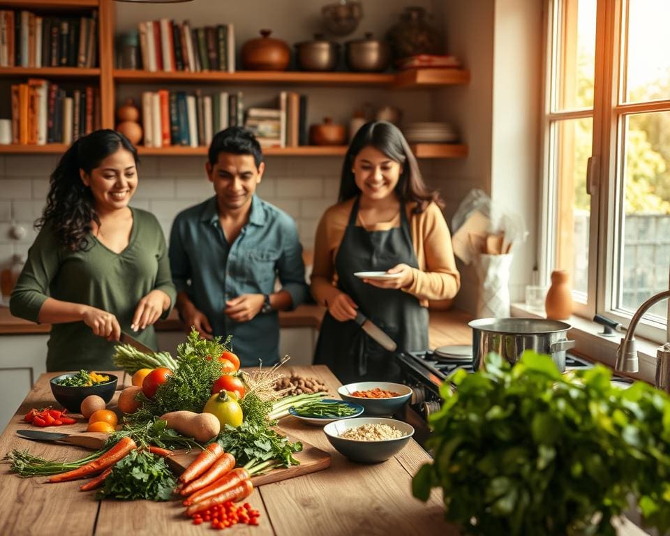 Why is home cooking part of a healthy lifestyle?