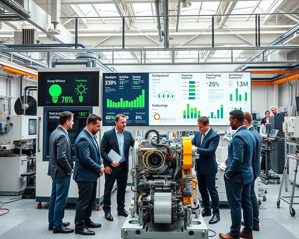 How are engineers improving energy efficiency in machines?