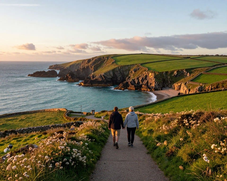 How do you explore the beautiful coastline of Cornwall?