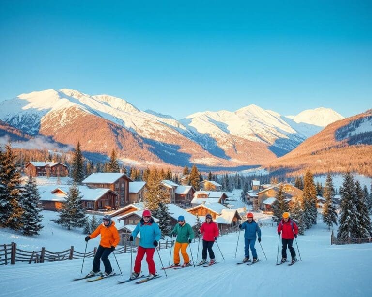 winter holidays skiing