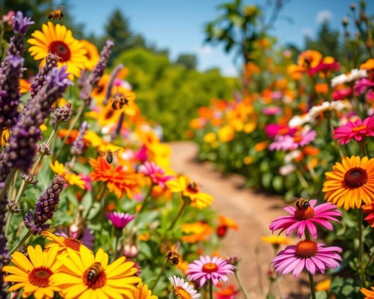 flowers for bees and butterflies