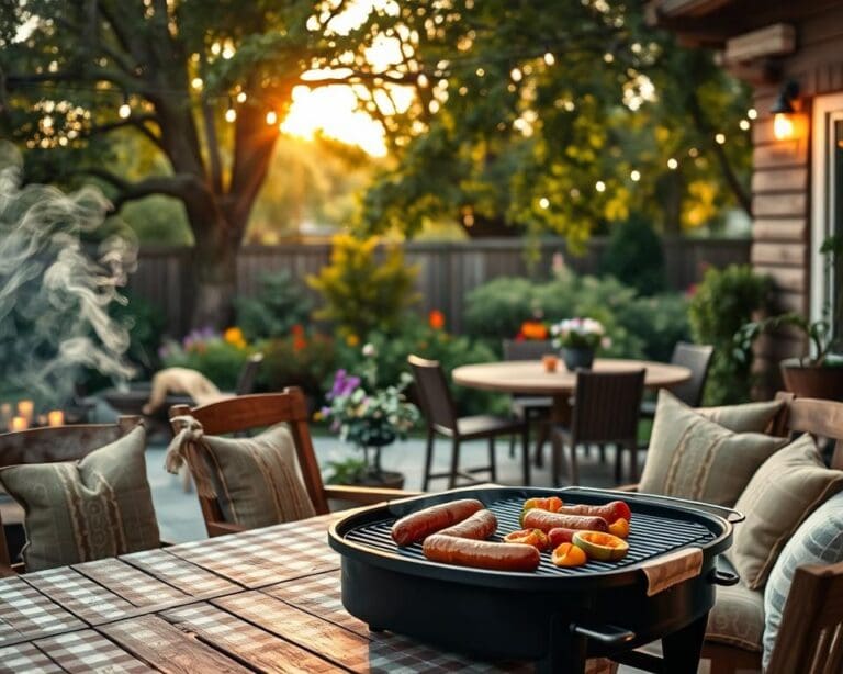 BBQ area