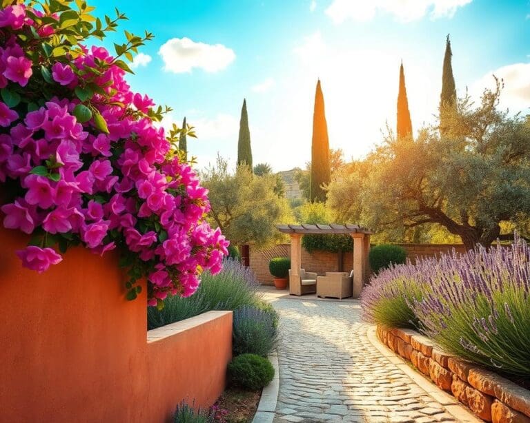 Mediterranean garden