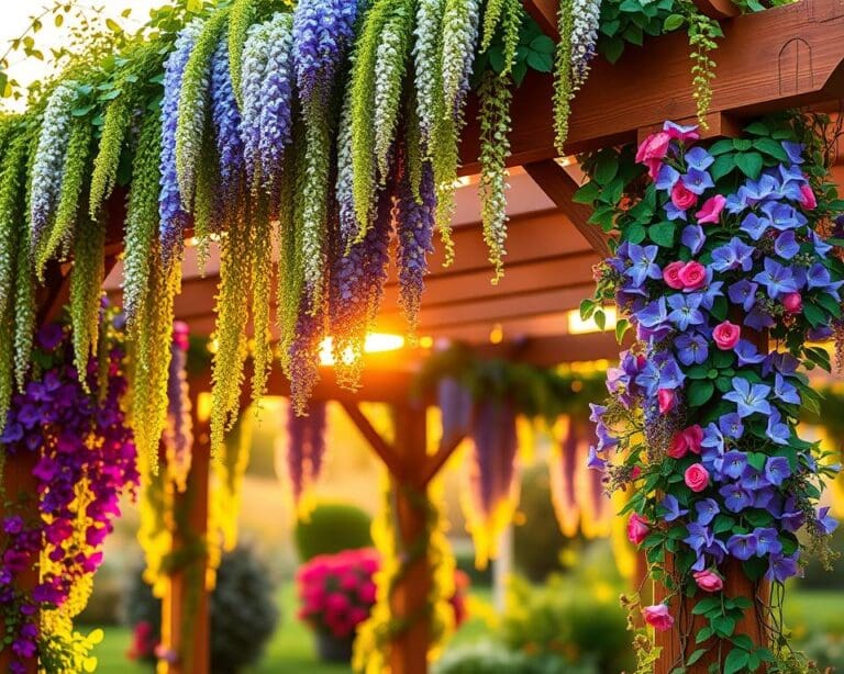 climbing plants for pergola