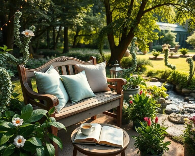 garden relaxation area