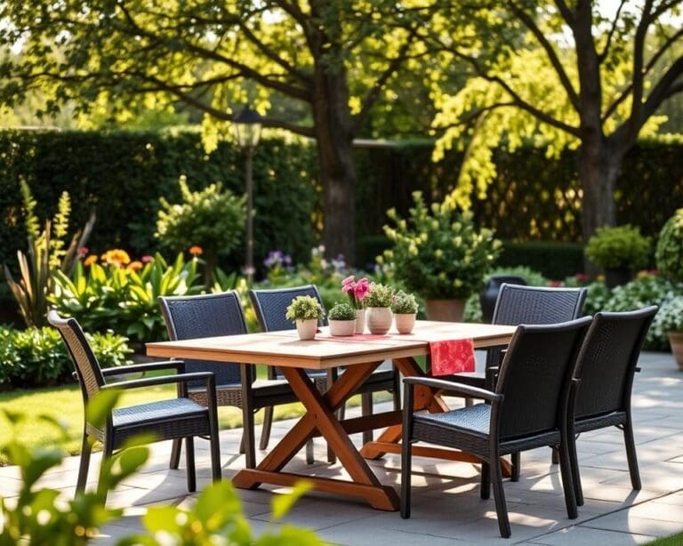 weatherproof garden furniture